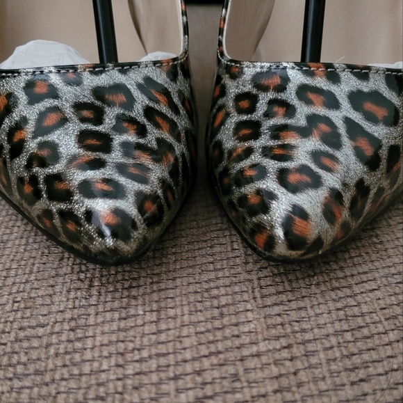 DEVIOUS BY PLEASER USA LEO SEXY 20 SILVER LEOPARD STILETTO - Picture 6 of 12